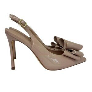 LILIANA / Lana-1 / Pointed / High Heel / Stiletto Bowknot / Nude / Patent / Sl